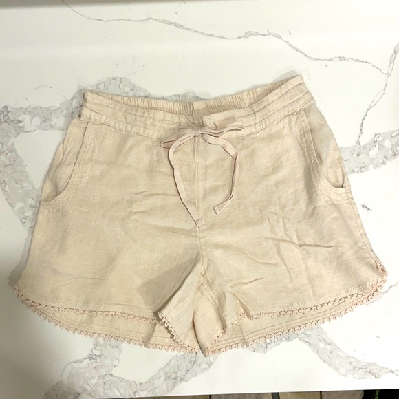 Caslon Pants - Caslon Linen Blend Drawstring Shorts